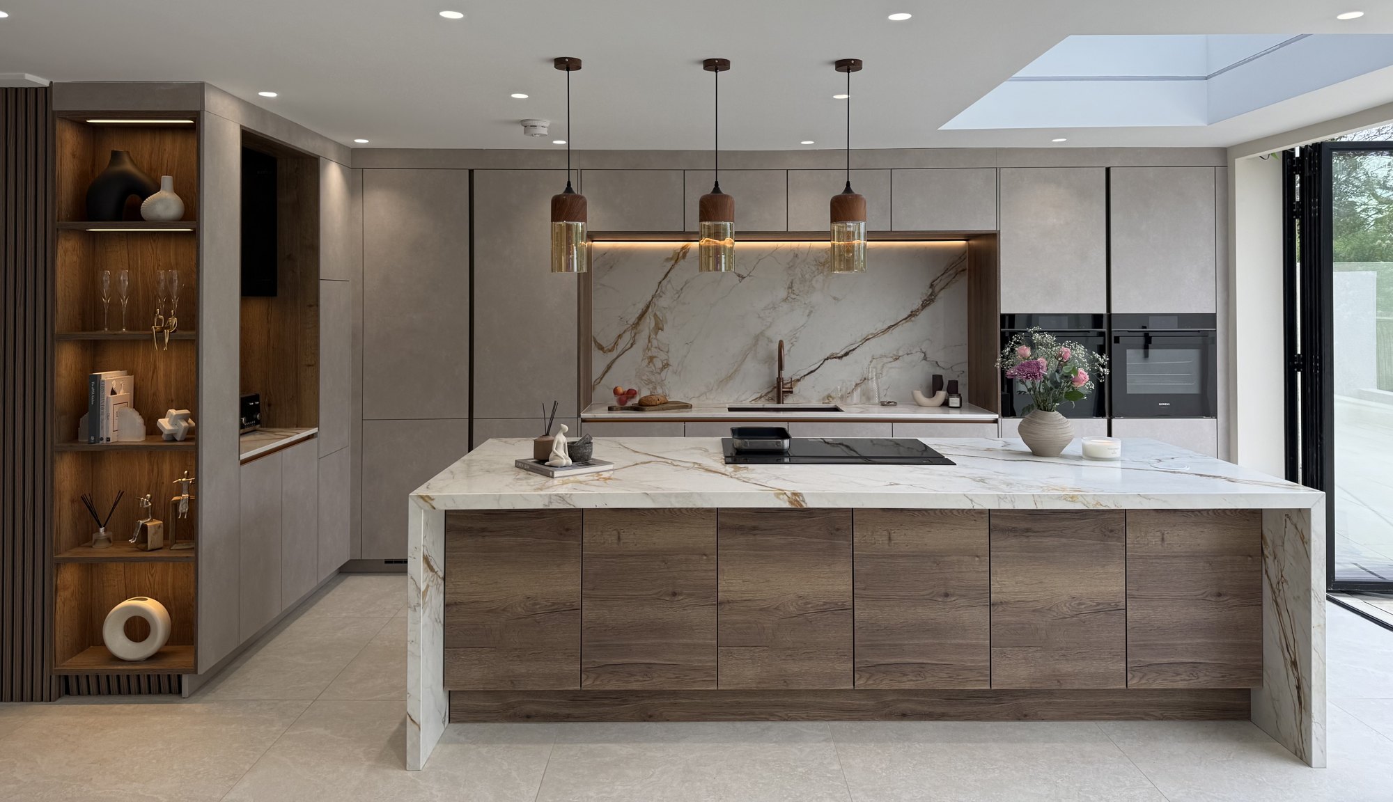 Fire, Slate & Oak — a Kütchenhaus kitchen in Chiswick
